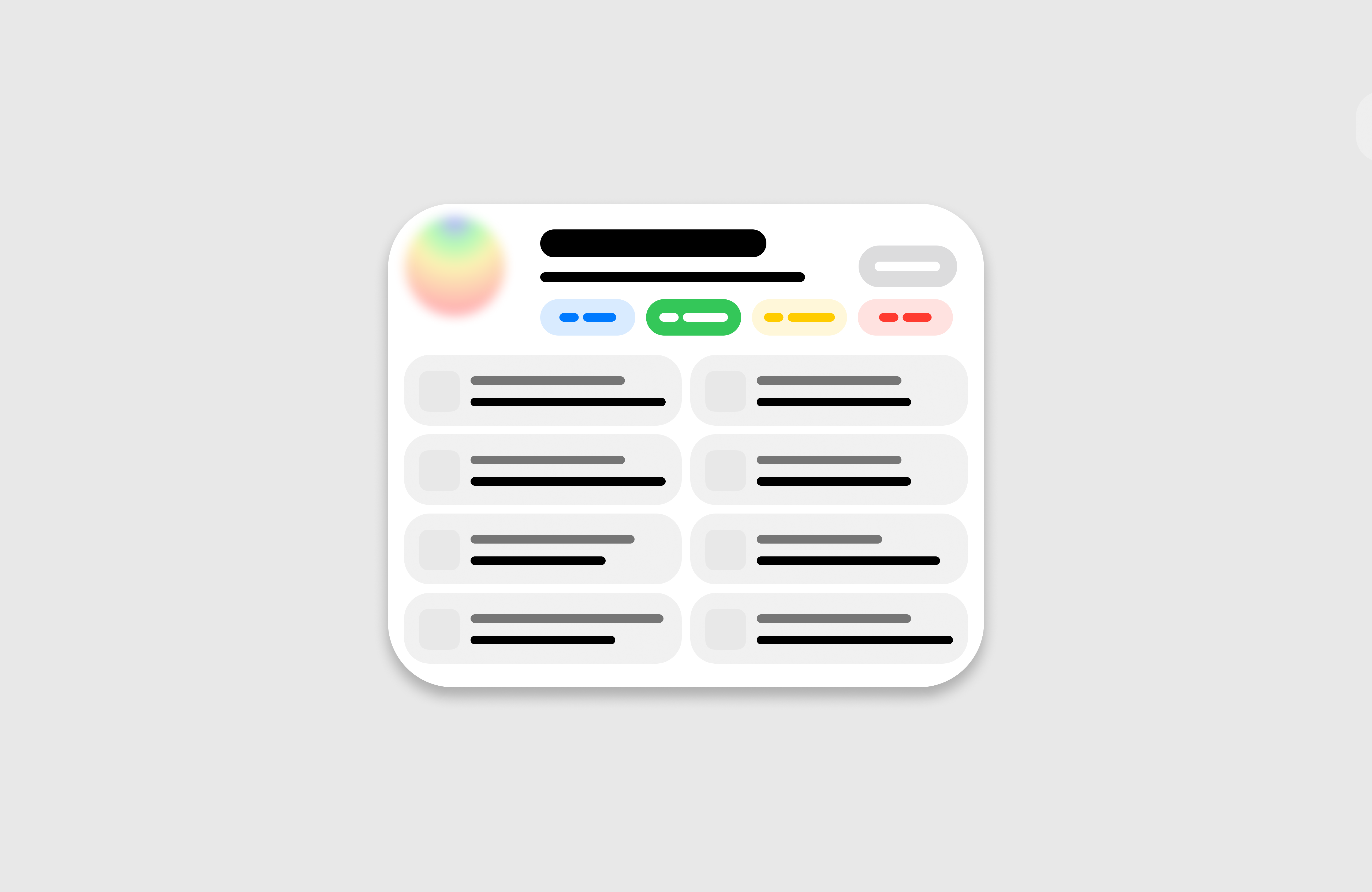 Song Selection UI Wireframe